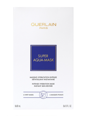 GUERLAIN Super Aqua Intense Hydration Mask 6 x 30ml