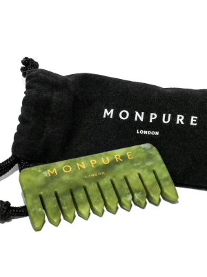 MONPURE London Heal and Energise Jade Comb