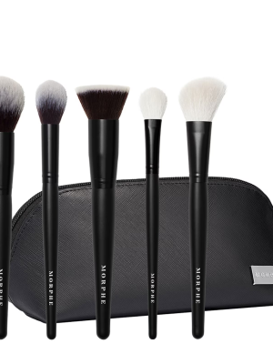 Morphe Face The Beat 5-Piece Face Brush Collection