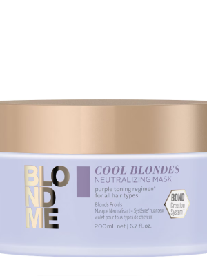 Schwarzkopf Professional Blondme Cool Blondes Neutralizing Mask 200ml