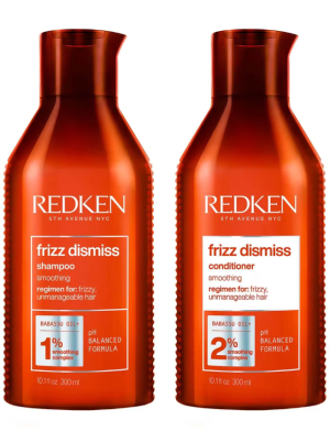 Redken Frizz Dismiss Shampoo & Conditioner 300ml Duo