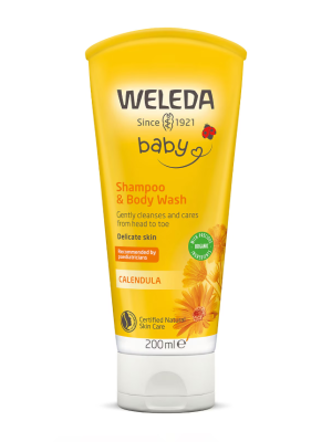 Weleda Baby Calendula Shampoo & Body Wash 200ml