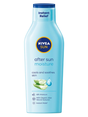 Nivea Sun Moisturising Organic Aloe Vera & Hyaluron After Sun Lotion 400ml