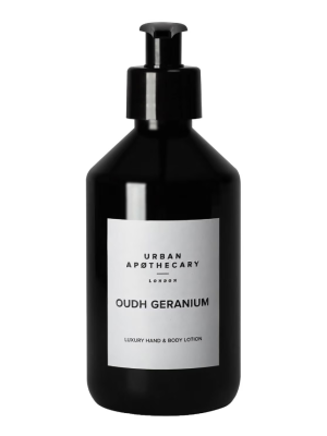 Urban Apothecary Oudh Geranium Hand & Body Lotion 300ml