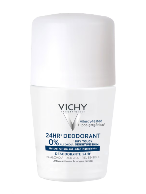 Vichy Deodorant 24 Hour Aluminium Salt-Free Deodorant Roll On 50ml