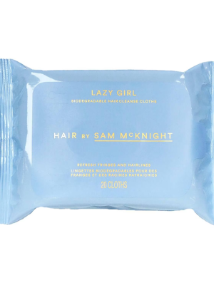 HAIR BY SAM MCKNIGHT Lazy Girl Biodegradable Hair Cleanse Cloths 100g