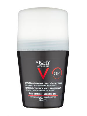 Vichy Homme Deodorant Extreme Anti Perspirant Roll On 50ml