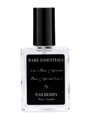 Nailberry 12 Free Breathable Luxury 2 in 1 Base & Top Coat 15ml