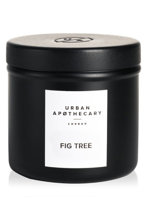 Urban Apothecary London Fig Tree Luxury Travel Candle 175g